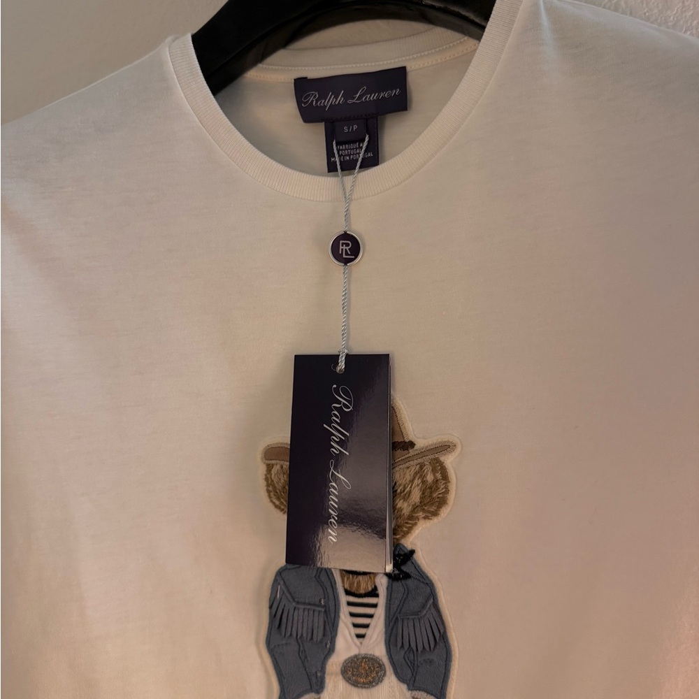 Ralph Lauren Collection Hamptons Spring (2025) Polo Bear Cotton Tee - Picture 7 of 13